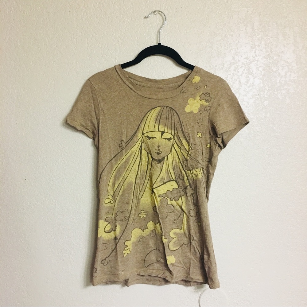Old Navy Pretty Girl Goddess Tee (Size: Medium)
